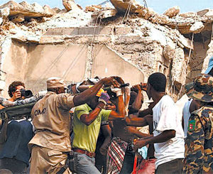 Землетрясение на Гаити: тысячи жертв и полный хаос 