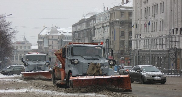В Харькове открыт сезон зимних аварий