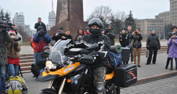 Харьковчанин покорит Австралию на мотоцикле