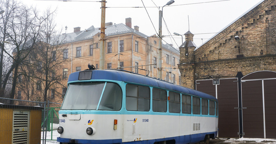 К нам везут старые трамваи из Прибалтики