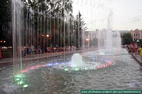 В Харькове появился еще один фонтан 