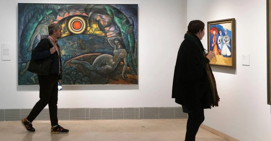 Владимир Зеленский выступил на открытии выставки украинских модернистов в Мадриде