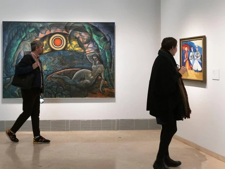 Владимир Зеленский выступил на открытии выставки украинских модернистов в Мадриде
