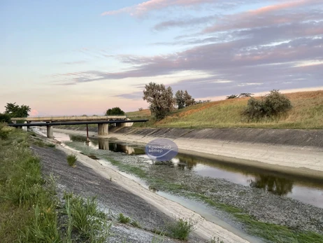 В результате подрыва Каховской ГЭС в Северокрымском канале почти не осталось воды