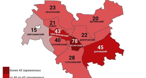 Коронавирус в Киеве: заражены 335 человек